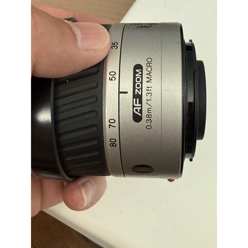 MINOLTA 35-80mm F3.5-5.6 ZOOM MACRO Lens